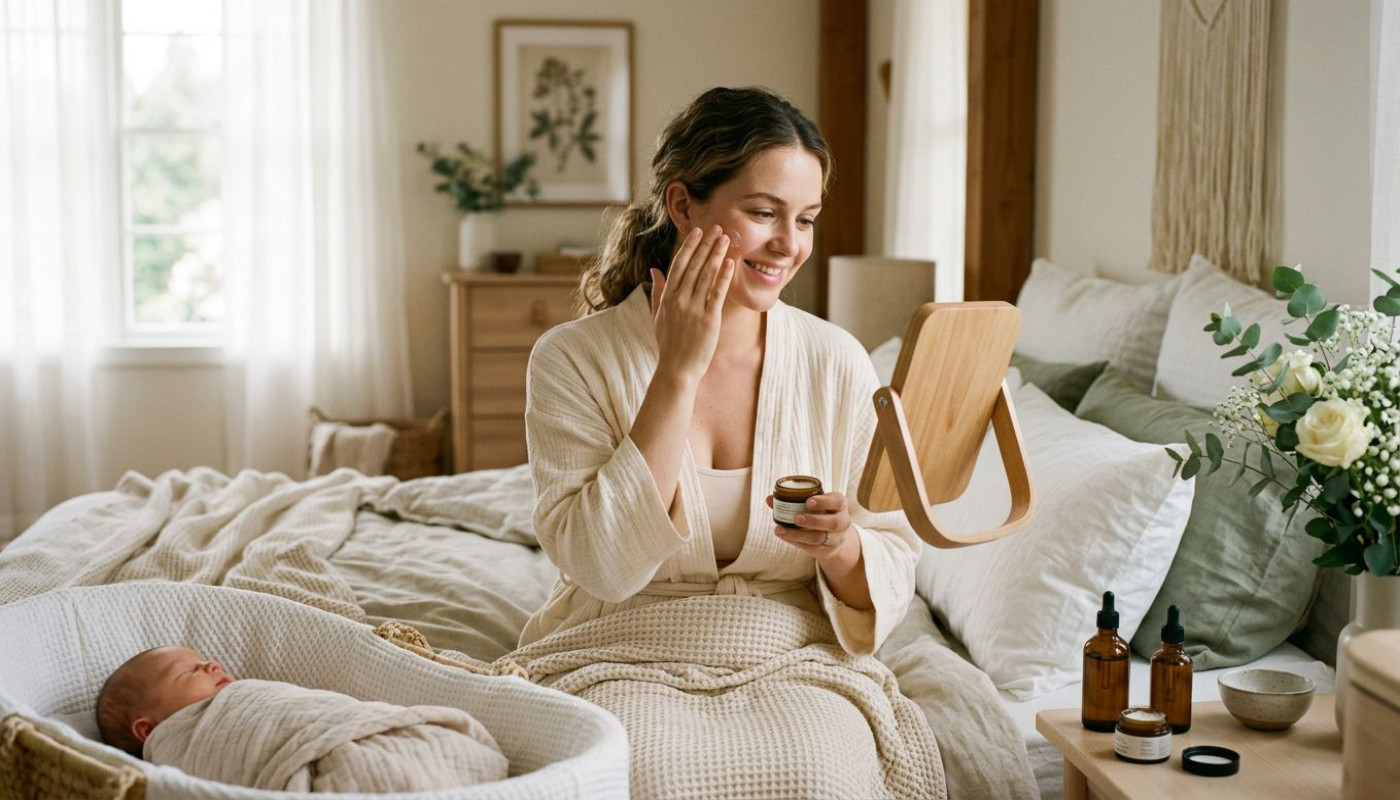 L’après-accouchement : ces rituels beauté qui boostent l’estime de soi des jeunes mamans