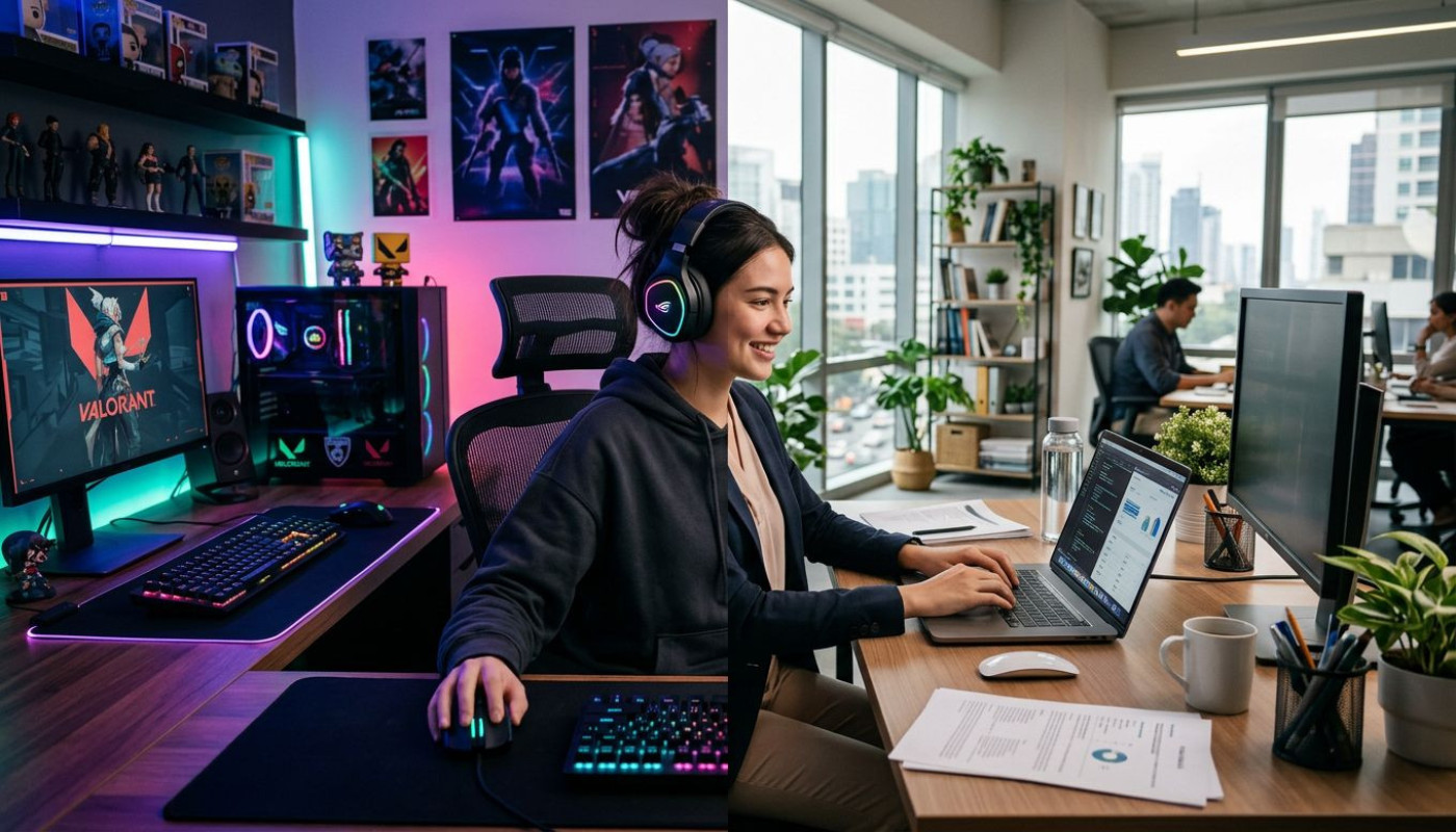 Pourquoi les frontières entre gaming et productivité professionnelle s’estompent